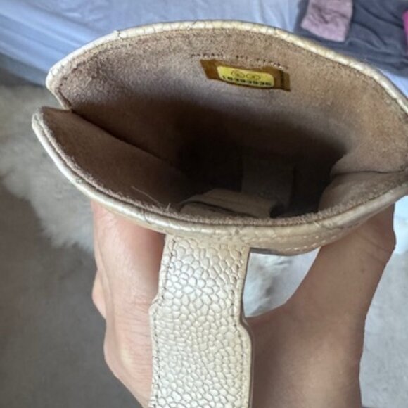 Auth.Chanel Metallic Caviar Accessories /Leather technology Case - Preowned - Picture 14 of 16